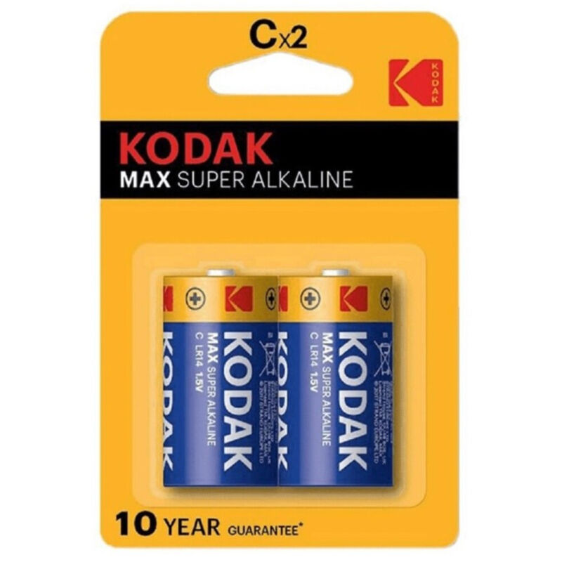 KODAK - MAX ALKALINE BATTERY C LR14 2 UNIT - NOCTURNA DESIRES
