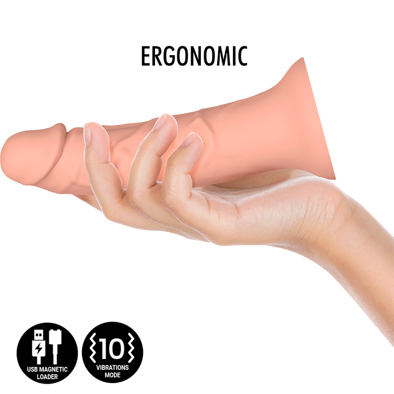 MYTHOLOGY - ASHER ORIGINAL DILDO M - VIBRATOR COMPATIBLE WITH WATCHME WIRELESS TECHNOLOGY - NOCTURNA DESIRES