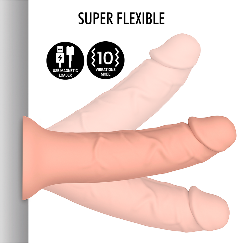 MYTHOLOGY - ASHER ORIGINAL DILDO M - VIBRATOR COMPATIBLE WITH WATCHME WIRELESS TECHNOLOGY - NOCTURNA DESIRES