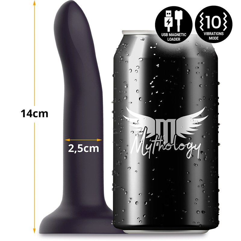 MYTHOLOGY DUMAN MYSTIC DILDO S - VIBRATOR WATCHME WIRELESS TECHNOLOGY COMPATIBLE - NOCTURNA DESIRES