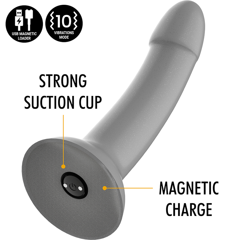 MYTHOLOGY - RUNE MAJESTIC DILDO S - VIBRATOR WATCHME WIRELESS TECHNOLOGY COMPATIBLE - NOCTURNA DESIRES