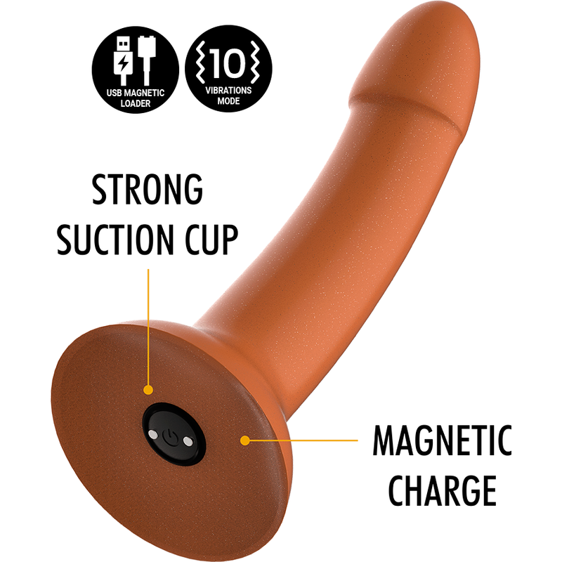 MYTHOLOGY - RUNE ROYAL DILDO M - VIBRATOR WATCHME WIRELESS TECHNOLOGY COMPATIBLE - NOCTURNA DESIRES
