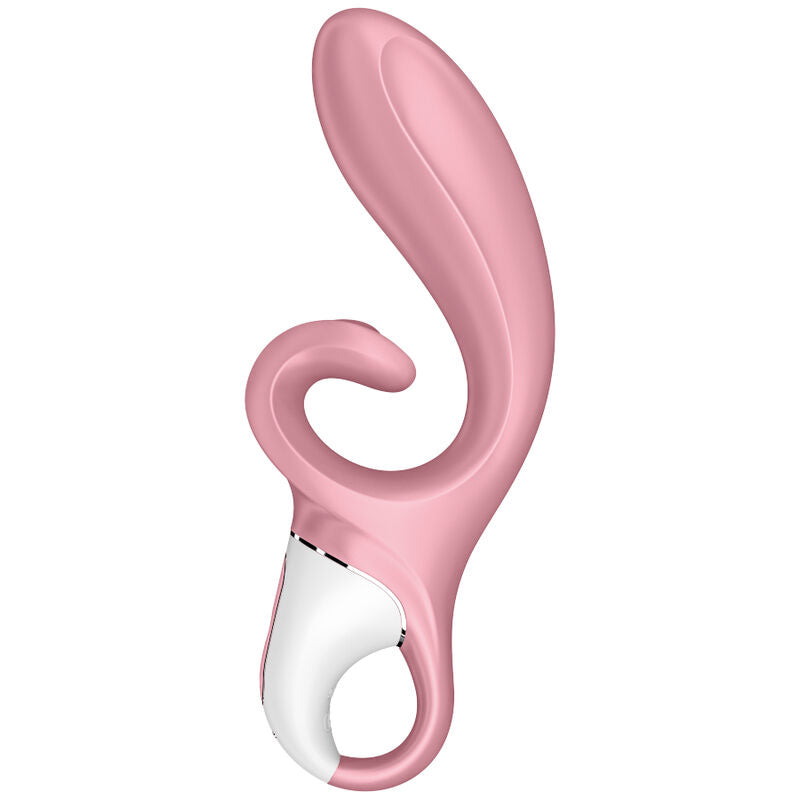 SATISFYER - HUG ME RABBIT VIBRATOR APP PINK - NOCTURNA DESIRES