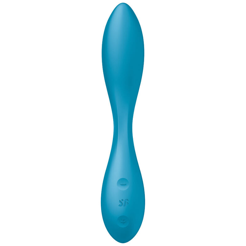 SATISFYER - G-SPOT FLEX 1 MULTI VIBRATOR BLUE - NOCTURNA DESIRES