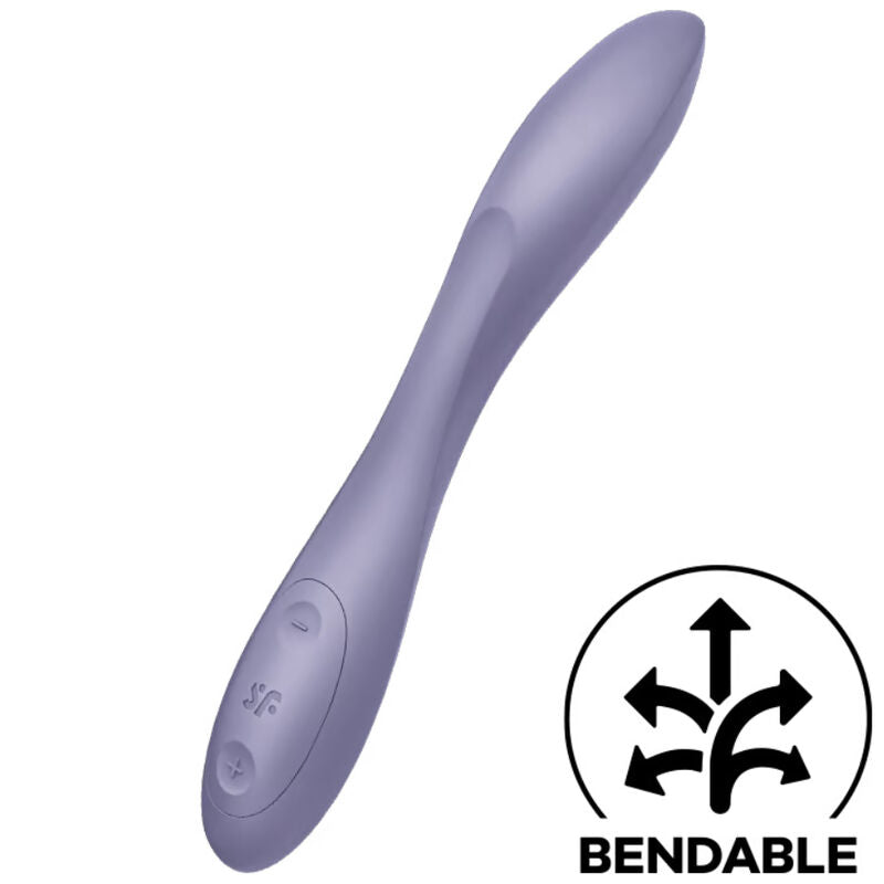 SATISFYER - G-SPOT FLEX 2 MULTI VIBRATOR PURPLE - NOCTURNA DESIRES