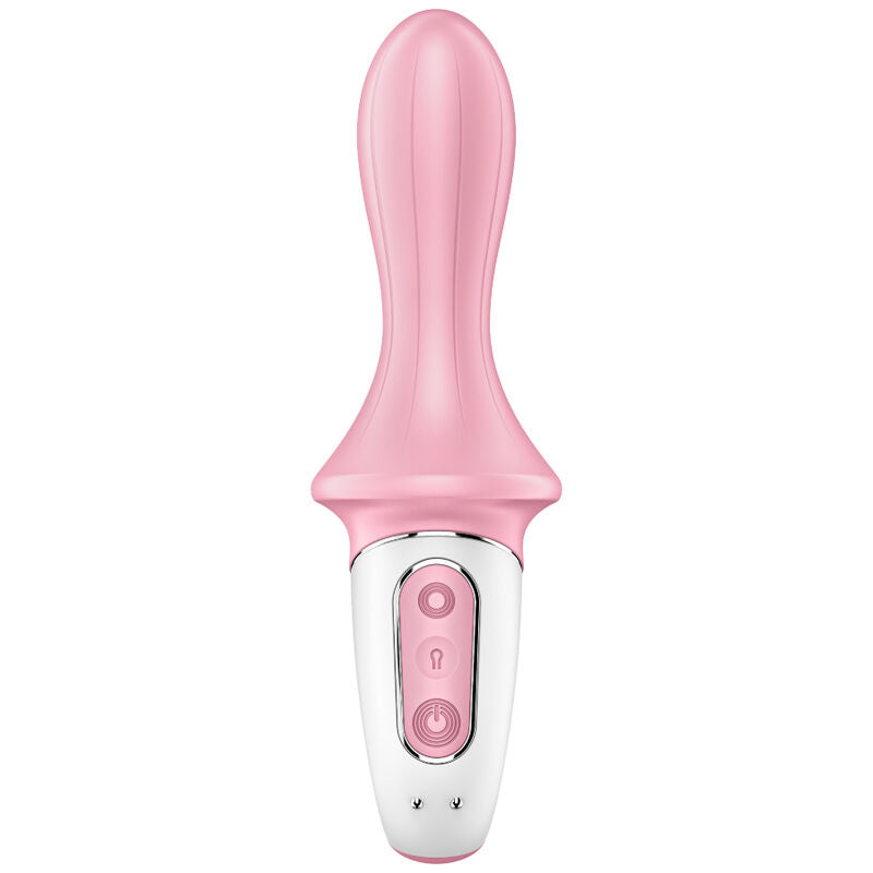 SATISFYER - AIR PUMP BOOTY 5+ INFLATABLE ANAL VIBRATOR PINK - NOCTURNA DESIRES