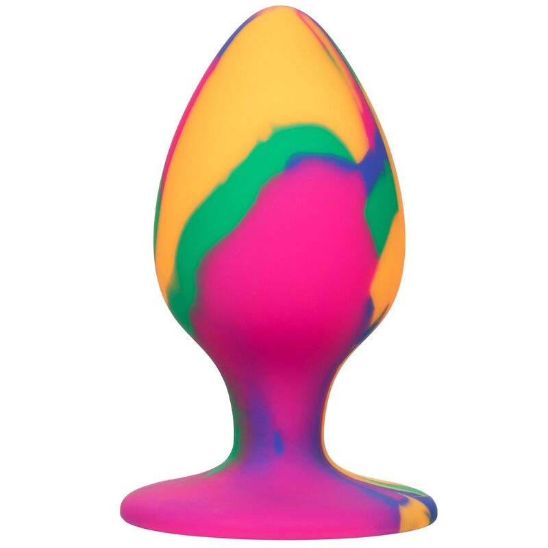 CALEXOTICS - CHEEKY LARGE TIE-DYE PLUG ANAL - NOCTURNA DESIRES