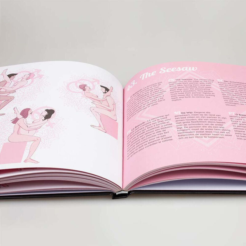 SECRETPLAY - KAMASUTRA SEX POSITIONS BOOK (ES/EN/DE/FR/NL/PT) - NOCTURNA DESIRES