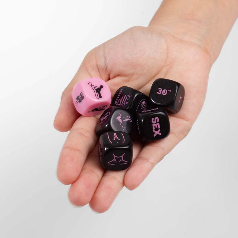 SECRETPLAY - DICE, PLAY, SEX JUEGO DE DADOS (ES/EN/DE/FR/NL/PT/IT) - NOCTURNA DESIRES