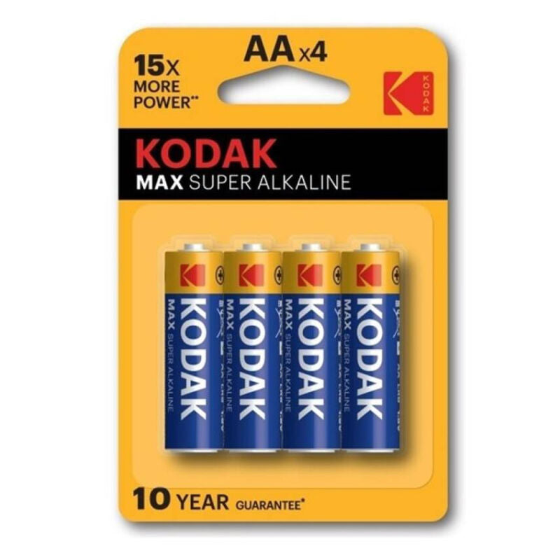 KODAK - MAX ALKALINE BATTERY AA LR6 BLISTER * 4 - NOCTURNA DESIRES