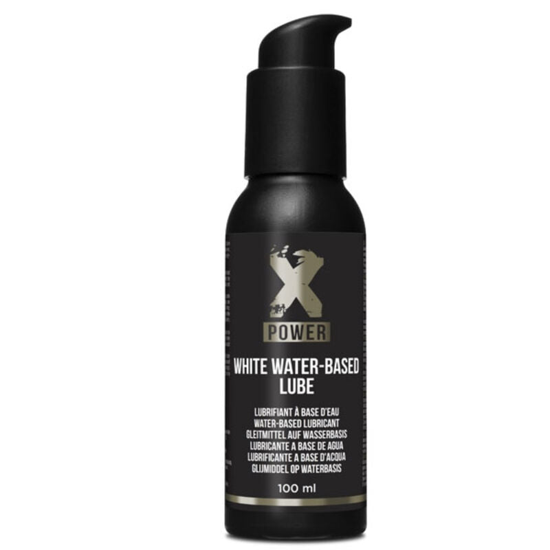 XPOWER - WHITE WATER-BASED LUBE 100 ML - NOCTURNA DESIRES