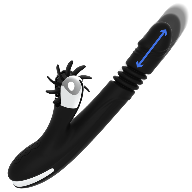 BLACK&SILVER - BUNNY REED UP & DOWN VIBE - NOCTURNA DESIRES