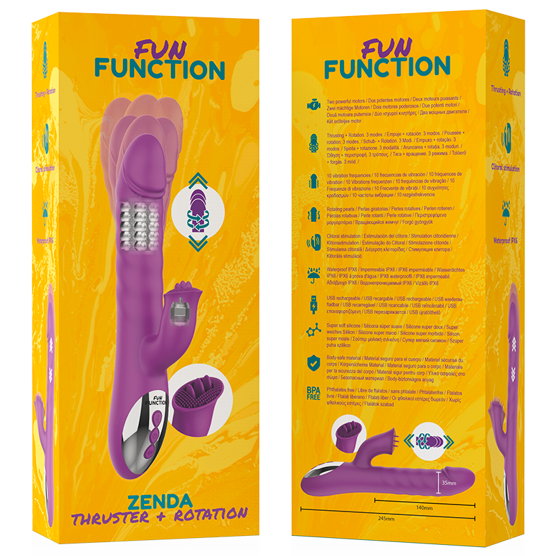 FUN FUNCTION - ZENDA THRUSTER & ROTATION - NOCTURNA DESIRES