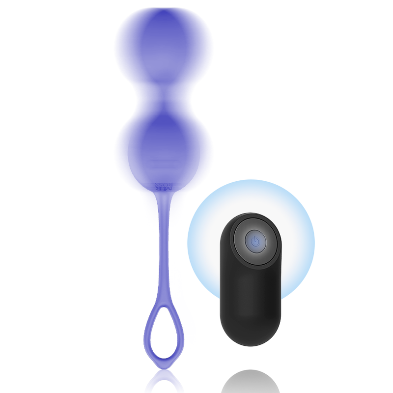 MR BOSS - DUMAS VIBRATING KEGEL BEADS REMOTE CONTROL - NOCTURNA DESIRES