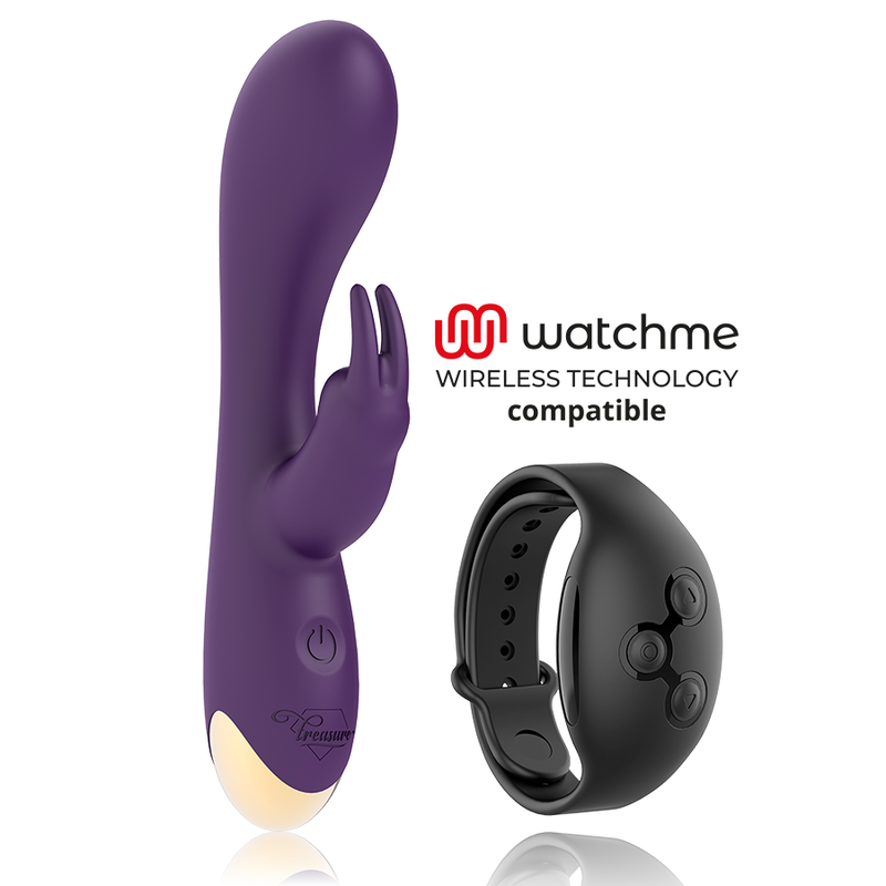 TREASURE - LAURENCE RABBIT VIBRATOR WATCHME WIRELESS TECHNOLOGY COMPATIBLE - NOCTURNA DESIRES