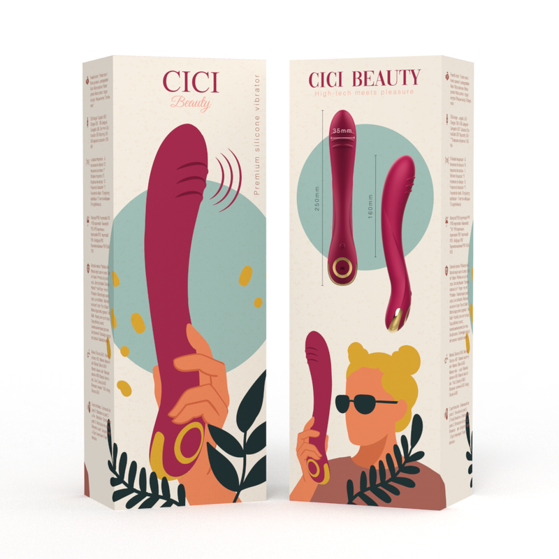 CICI BEAUTY - PREMIUM SILICONE G-SPOT VIBRATOR - NOCTURNA DESIRES