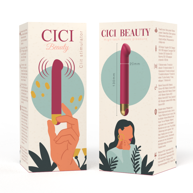 CICI BEAUTY - PREMIUM SILICONE CLIT STIMULATOR - NOCTURNA DESIRES