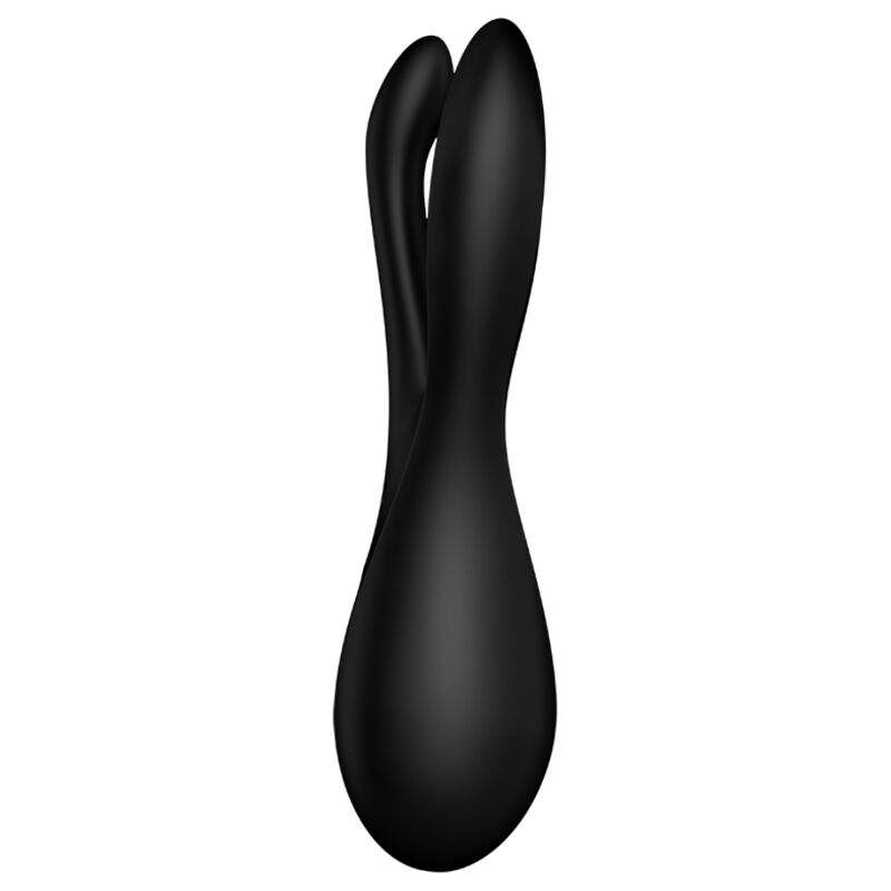 SATISFYER - THREESOME 2 VIBRATOR BLACK SATISFYER VIBRATOR NOCTURNA DESIRES