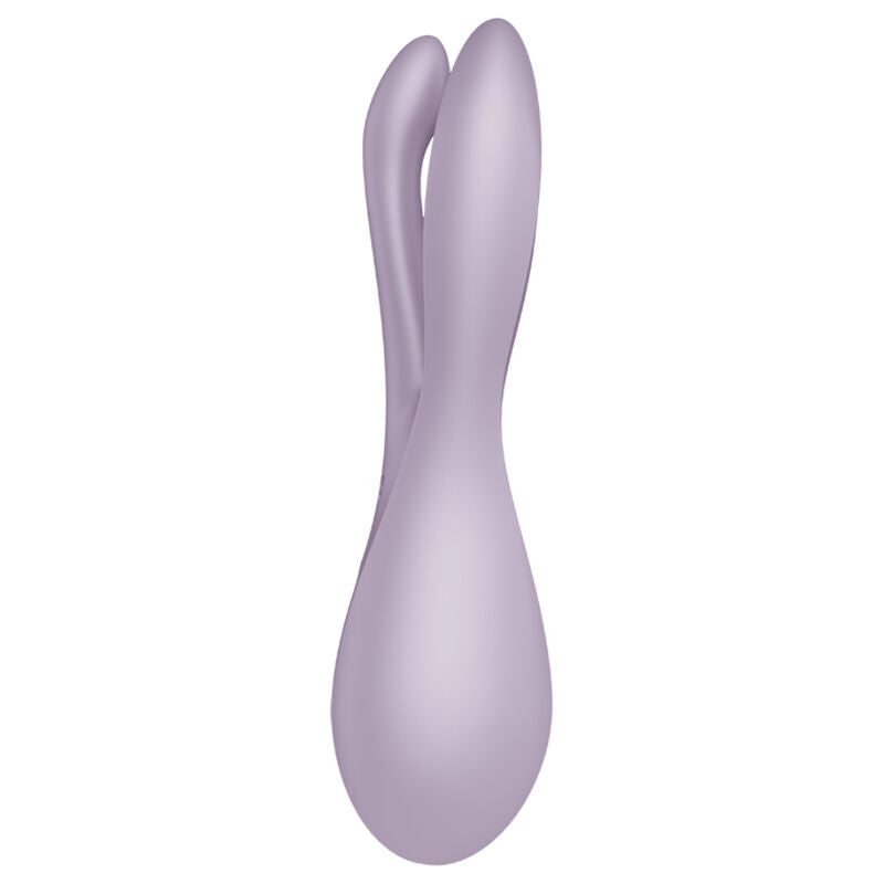SATISFYER - THREESOME 2 VIBRATOR VIOLET - NOCTURNA DESIRES