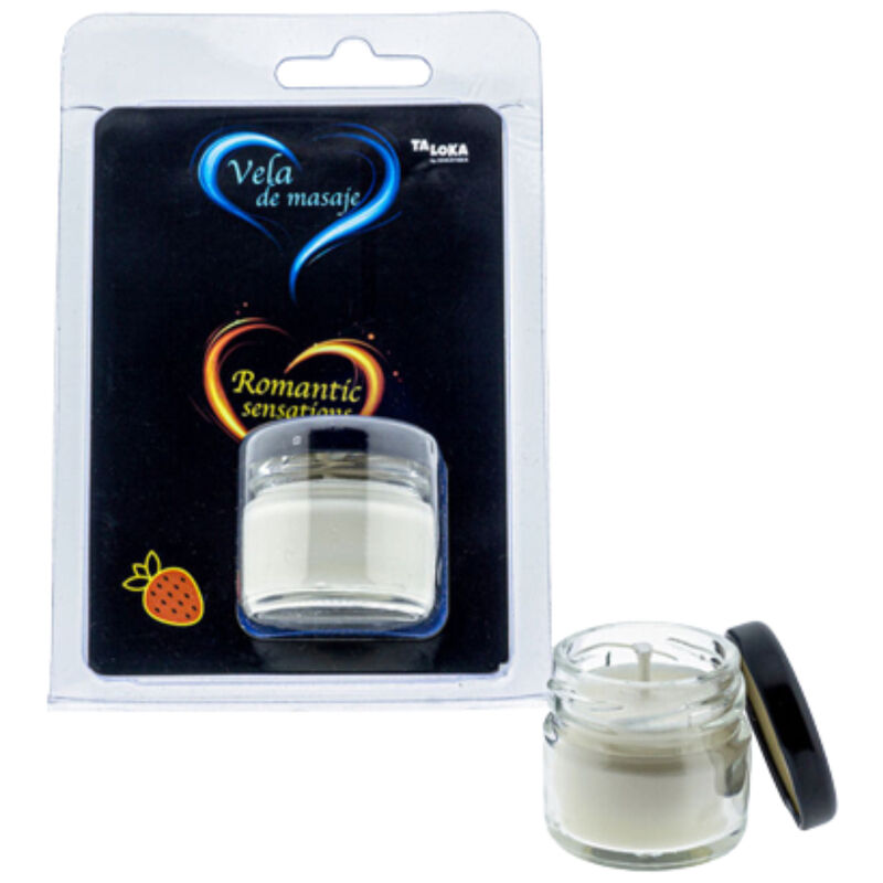 TALOKA - STRAWBERRY MASSAGE CANDLE - NOCTURNA DESIRES