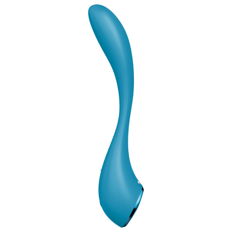 SATISFYER - G-SPOT FLEX 5 MULTI VIBRATOR BLUE - NOCTURNA DESIRES