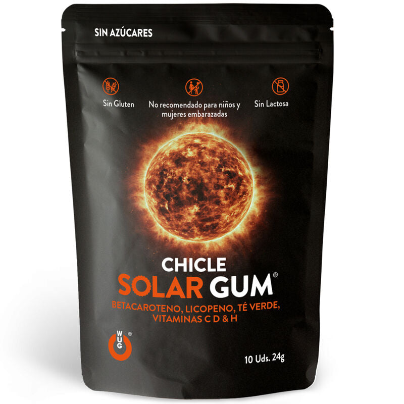 WUG GUM - SOLAR GUM SUN TANNING 10 UNITS - NOCTURNA DESIRES