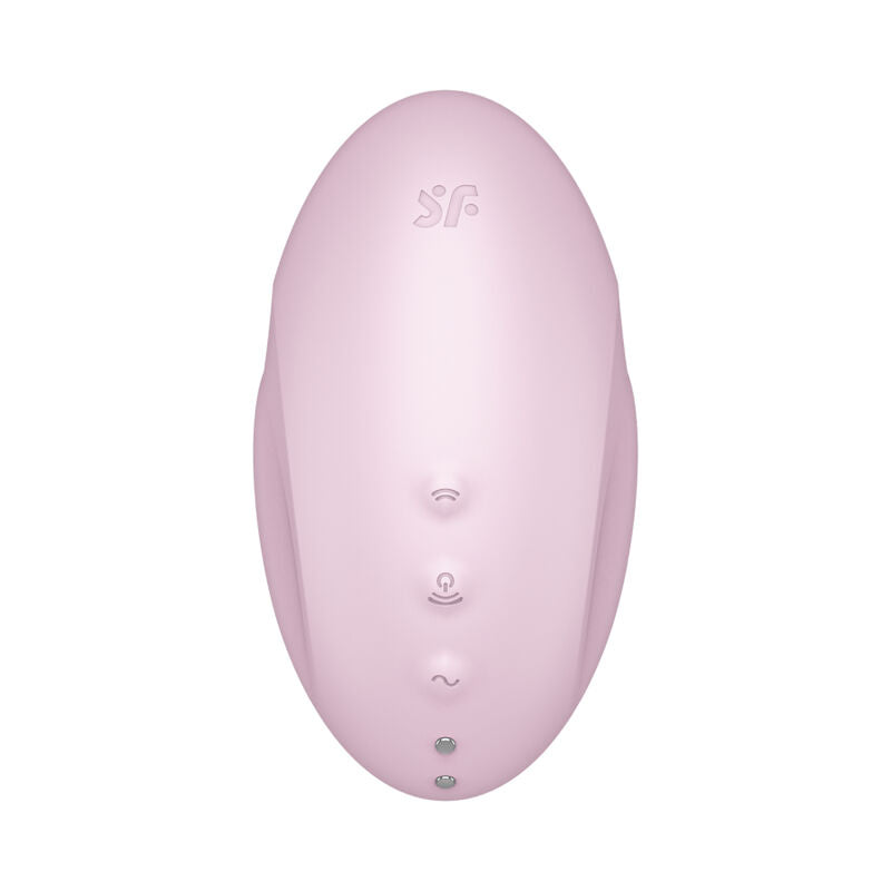 SATISFYER - VULVA LOVER 3 AIR PULSE STIMULATOR & VIBRATOR PINK - NOCTURNA DESIRES