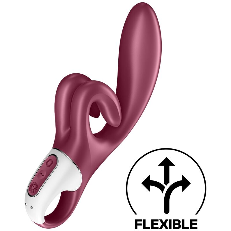 SATISFYER - TOUCH ME RABBIT VIBRATION RED - NOCTURNA DESIRES