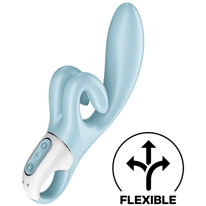 SATISFYER - TOUCH ME RABBIT VIBRATION BLUE - NOCTURNA DESIRES