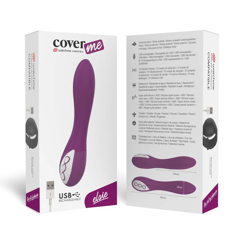COVERME - ELSIE COMPATIBLE WITH WATCHME WIRELESS TECHNOLOGY - NOCTURNA DESIRES