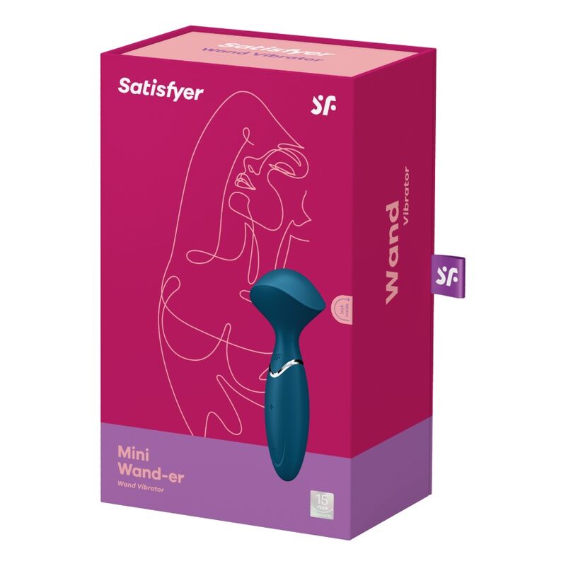 SATISFYER - MINI WOND-ER BLUE - NOCTURNA DESIRES
