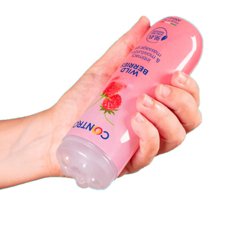 CONTROL - MASSAGE GEL 3 IN 1 WILD BERRIES 200 ML - NOCTURNA DESIRES