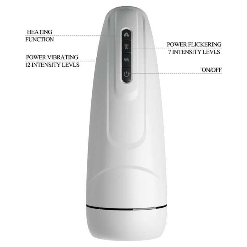 PRETTY LOVE - MARISSA MALE MASTURBATOR VIBRATION, HEAT, VOICE AND SUCTION - NOCTURNA DESIRES