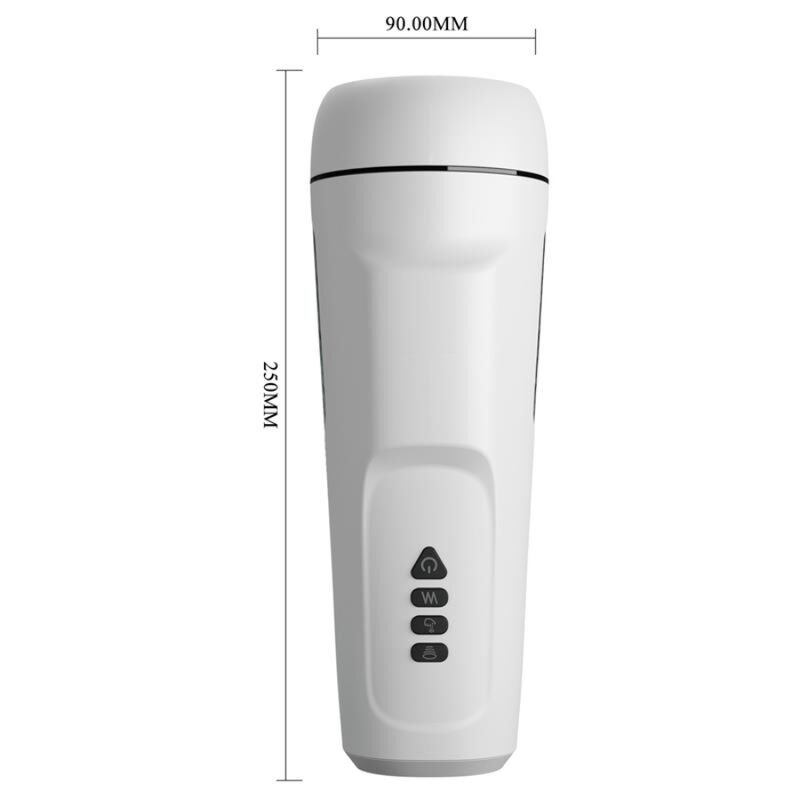 PRETTY LOVE - SIENNA VIBRATING MALE MASTURBATOR WITH VOICE AND SUCTION - NOCTURNA DESIRES