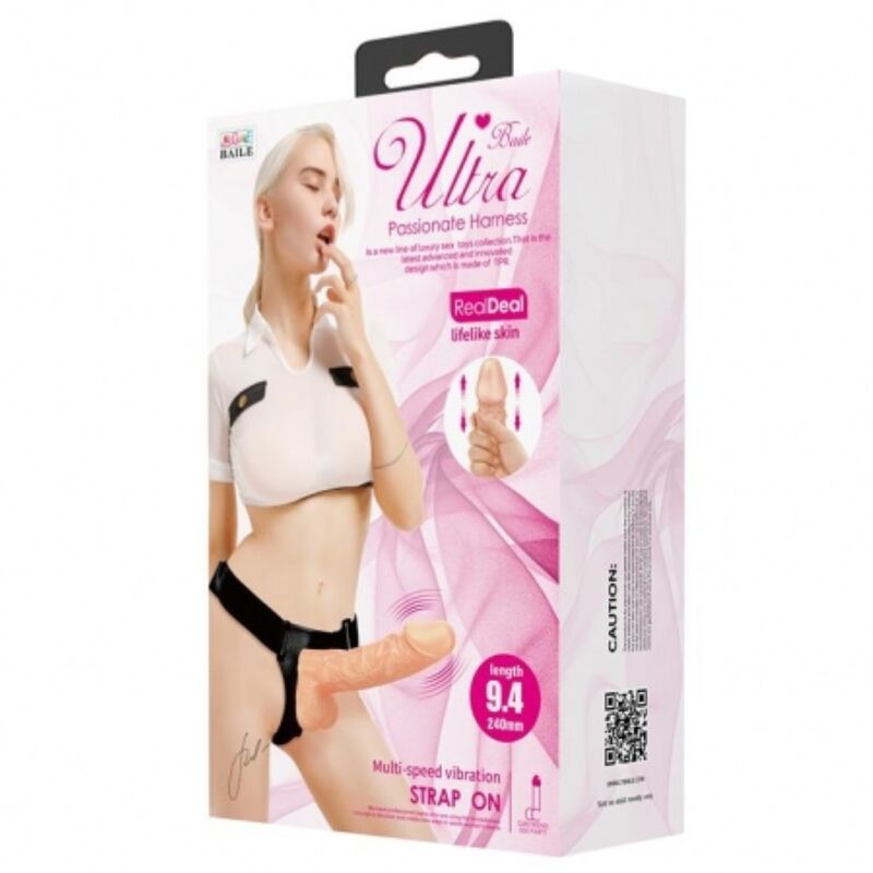 BAILE - ULTRA PASSIONATE HARNESS 24 CM NATURAL - NOCTURNA DESIRES