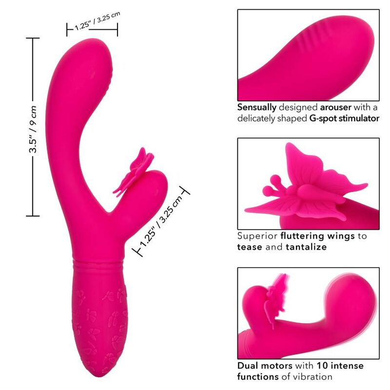 CALEXOTICS - BUTTERFLY KISS FLUTTER PINK - NOCTURNA DESIRES