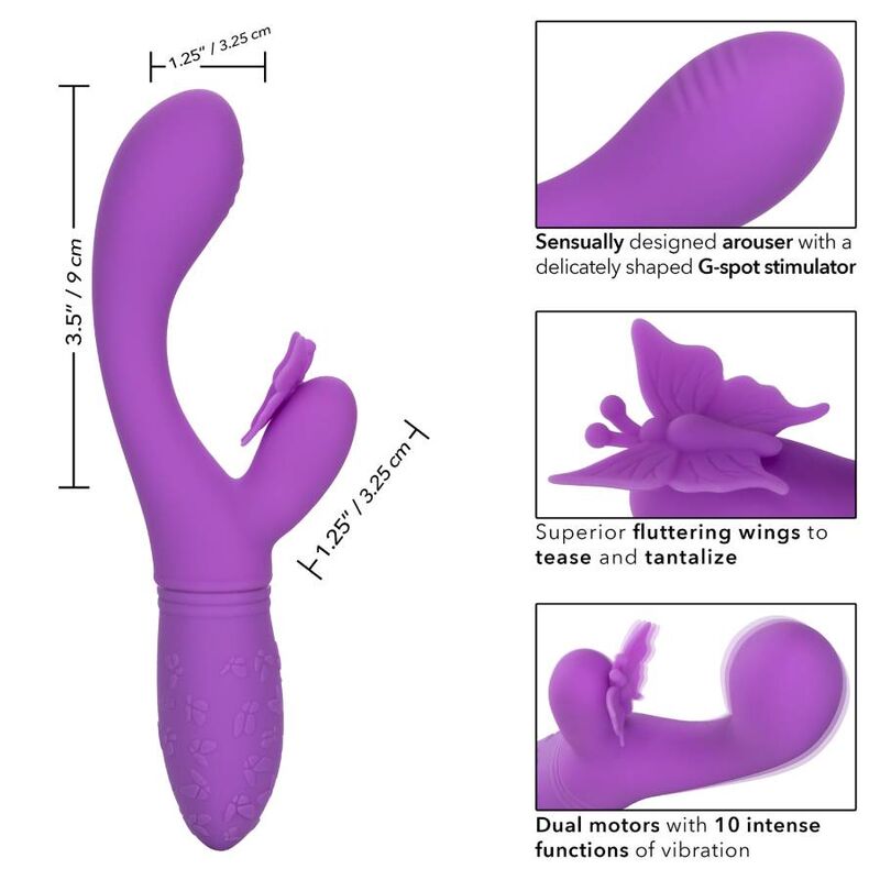 CALEXOTICS - BUTTERFLY KISS FLUTTER VIOLET - NOCTURNA DESIRES