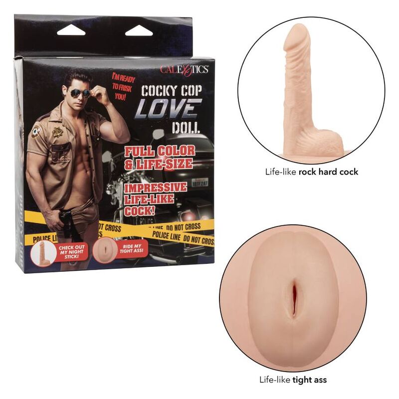 CALEXOTICS - COCKY COP LOVE DOLL - NOCTURNA DESIRES