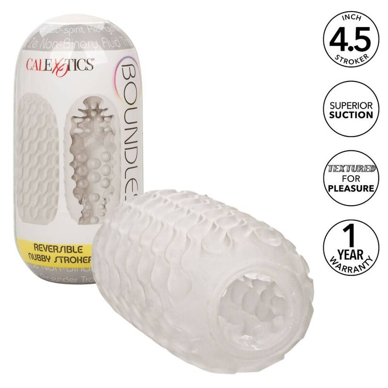 CALEXOTICS - REVERSIBLE NUBBY STROKER - NOCTURNA DESIRES