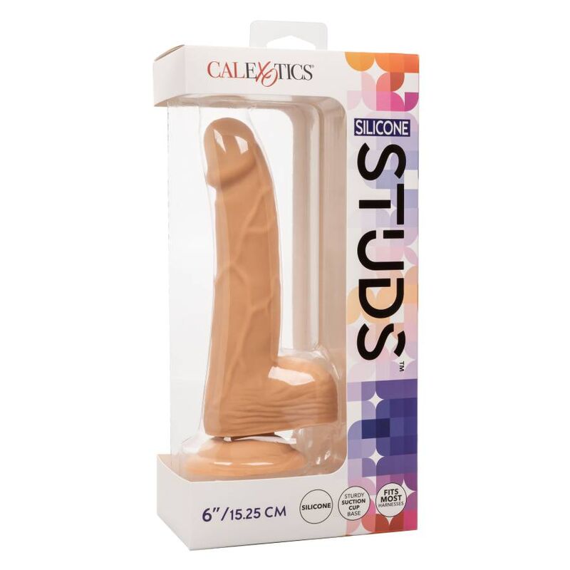 CALEXOTICS - SILICONE STUDS 15.24 CM SKIN - NOCTURNA DESIRES