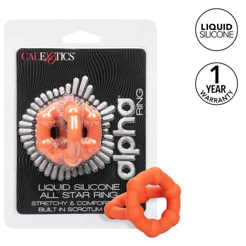 CALEXOTICS - ALPHA ALL STAR RING ORANGE - NOCTURNA DESIRES