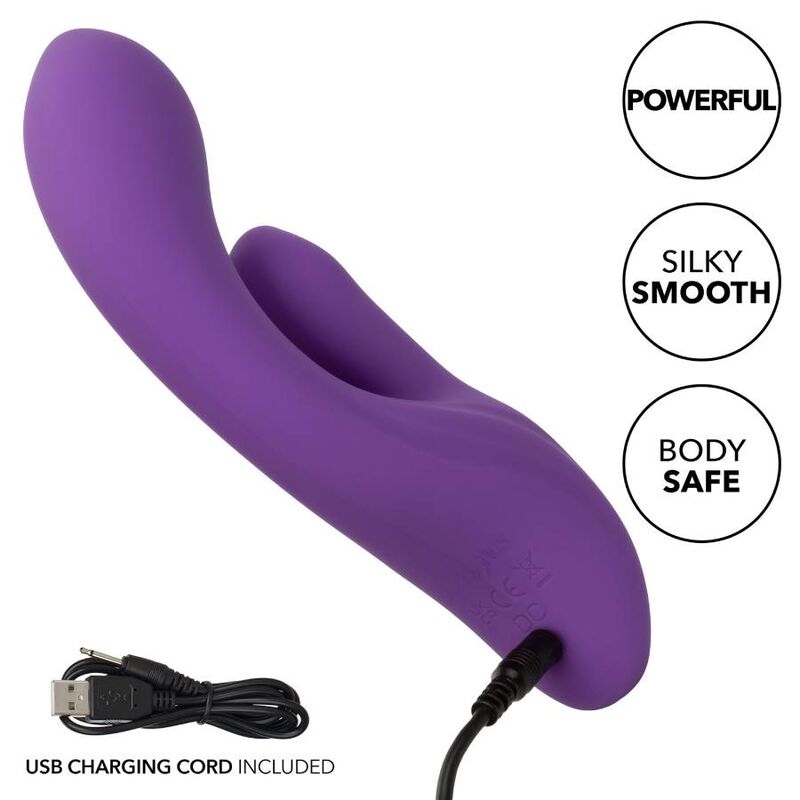 CALEXOTICS - STELLA DUAL PLEASER VIOLET - NOCTURNA DESIRES