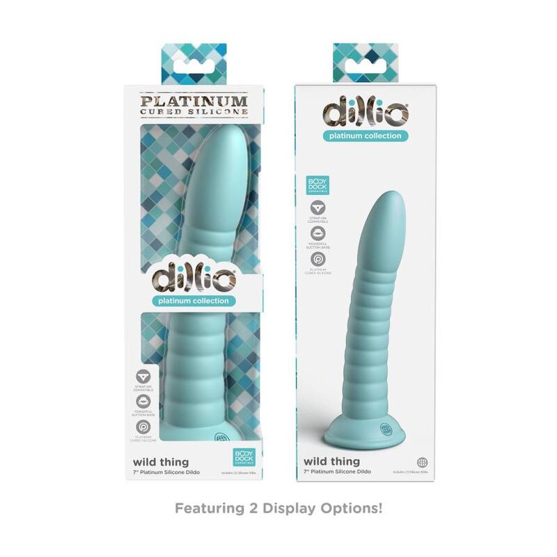 DILLIO - WILD THING 17,78 CM GREEN - NOCTURNA DESIRES
