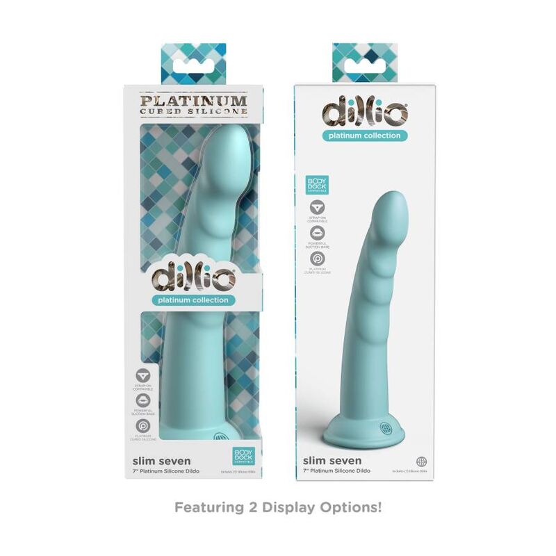 DILLIO - SLIM SEVEN 17,78 CM GREEN - NOCTURNA DESIRES