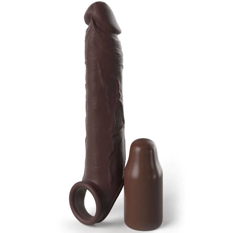 FANTASY X- TENSIONS - PIPEDREAMS EXTENSION W STRAP 17,78 CM BROWN - NOCTURNA DESIRES
