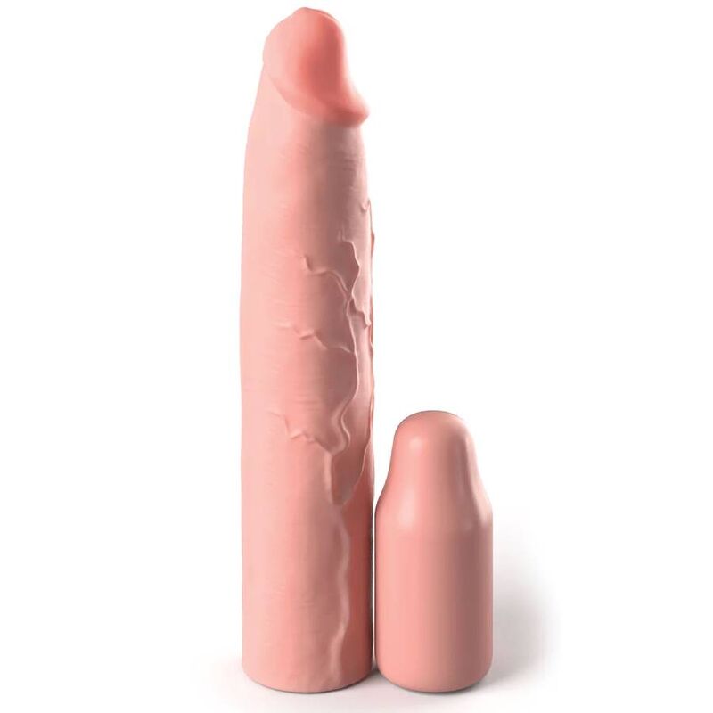 FANTASY X- TENSIONS - PIPEDREAMS SLEEVE 22,86 CM + 7,62 CM PLUG SKIN - NOCTURNA DESIRES