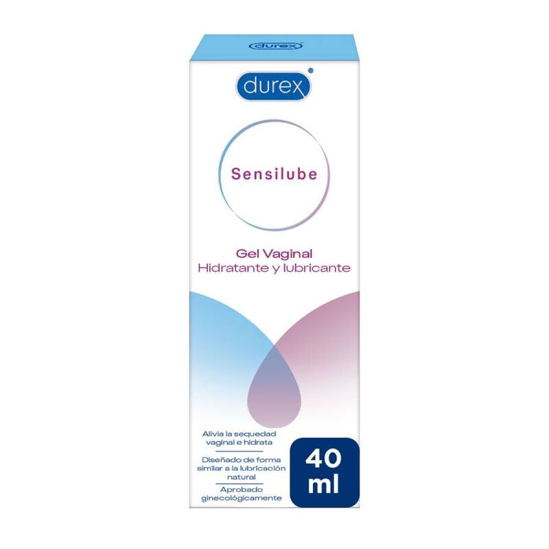 DUREX - SENSILUBE GEL MOISTURIZING LUBE 40 ML - NOCTURNA DESIRES