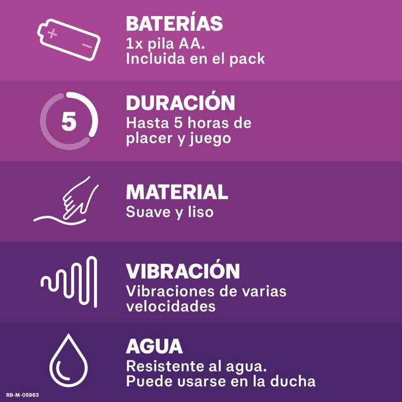 DUREX - INTENSE ORGASMIC PURE FANTASY VIBRATOR - NOCTURNA DESIRES