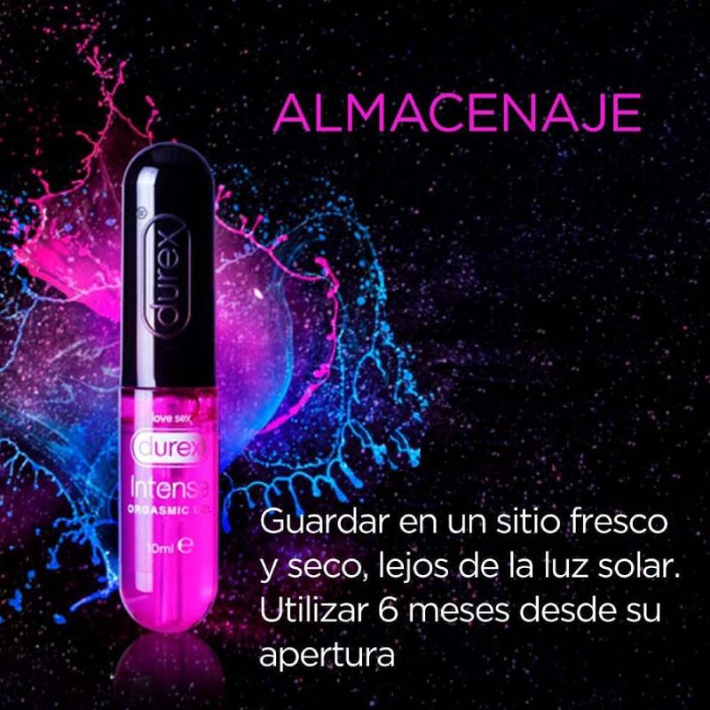 DUREX - LUBRICANT ORGASMIC GEL 10 ML DUREX LUBES NOCTURNA DESIRES