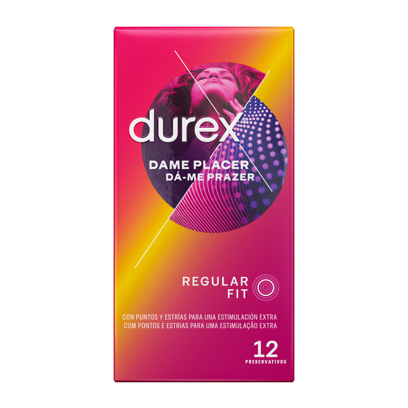 DUREX - DAME PLACER 12 UNITS DUREX CONDOMS NOCTURNA DESIRES
